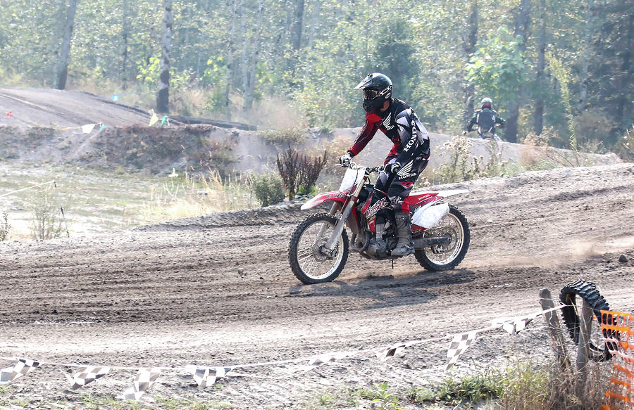Motorcycle Trials Photograph by Athena Mckinzie