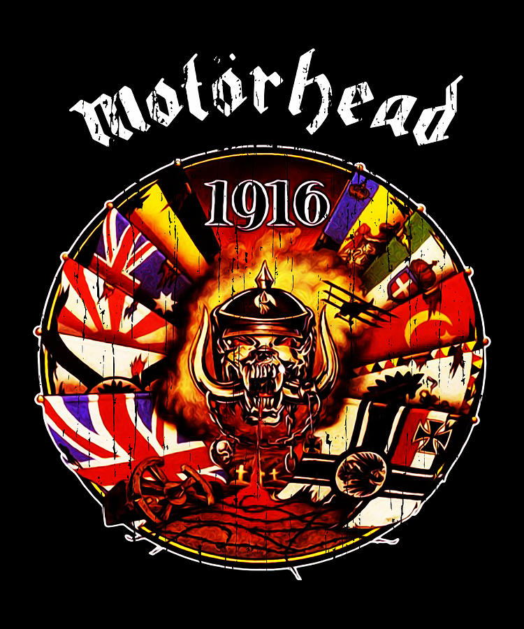 Motorhead 1916 Digital Art by Kute Mono - Fine Art America