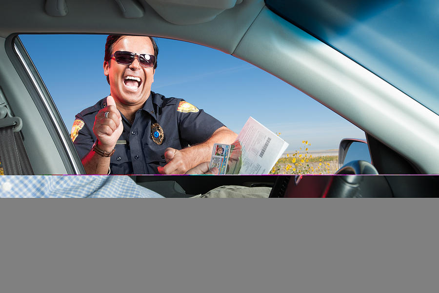 Motorist Bribing Traffic Police Officer Photograph by Avid_creative