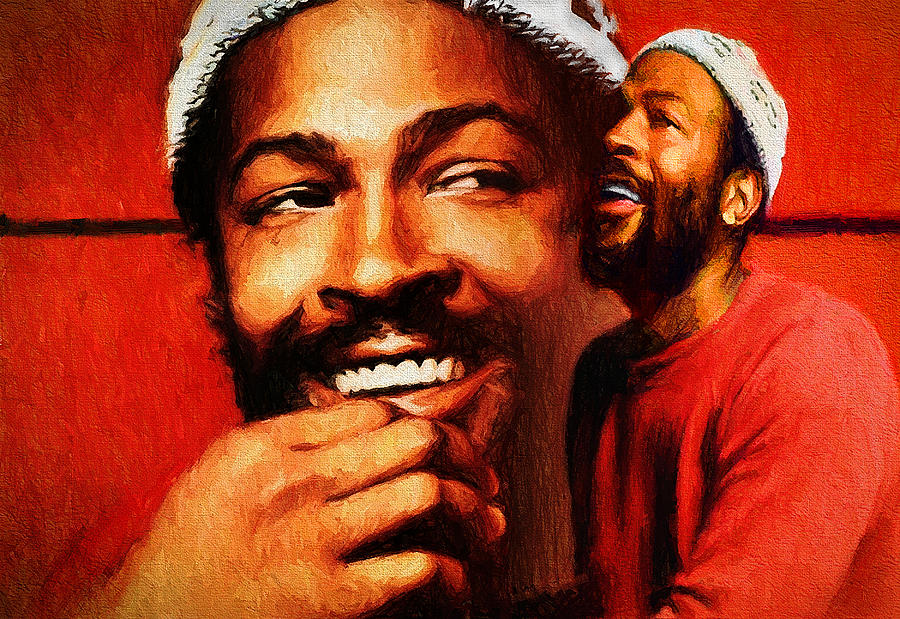 Marvin Gaye Painting - Motown Genius by John Farr