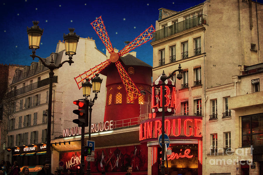 Moulin Rouge Photograph by Juli Scalzi