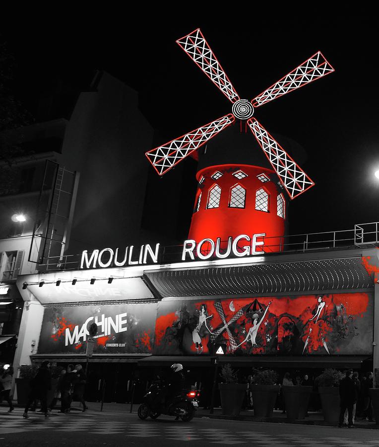 Moulin Rouge Photograph by Pablo Saccinto