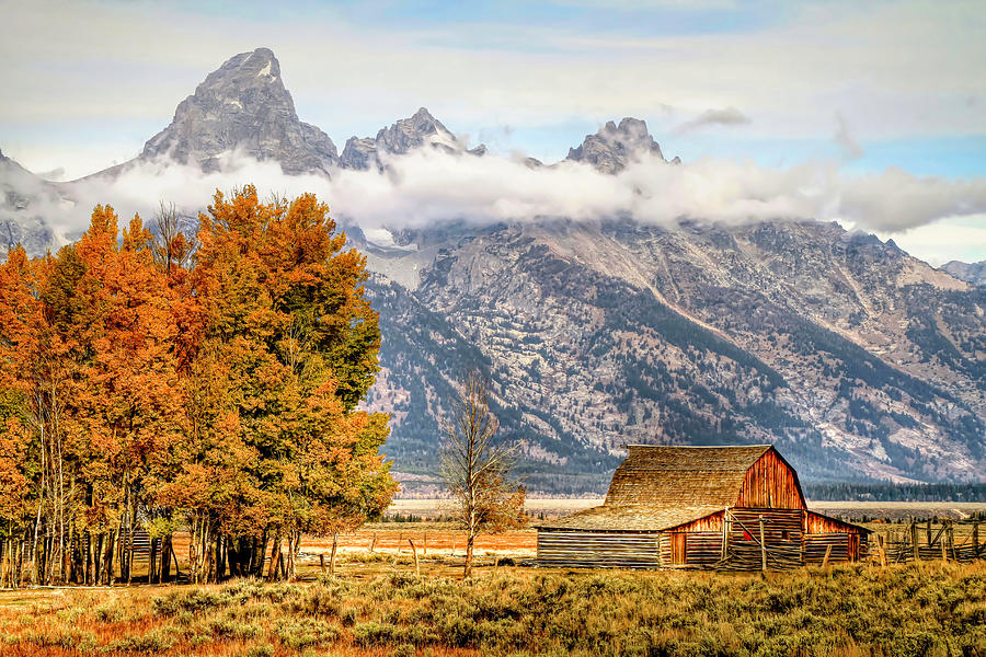 Moulton Barn - Grand Tetons Photograph by Donna Kennedy