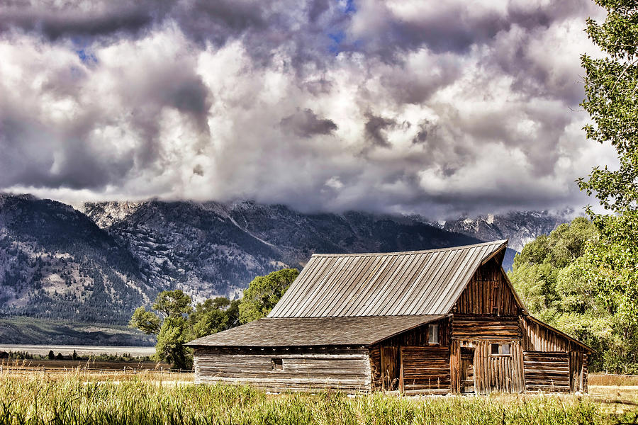 Moulton Barn in Grand Tetons 1223 Photograph by Cathy Anderson