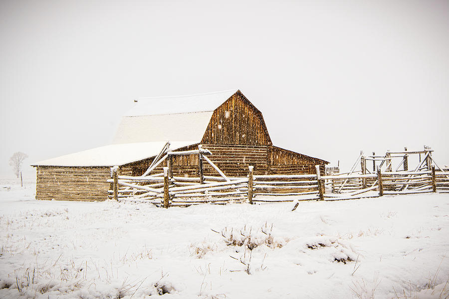 Moulton In Winter Photograph by Jon Snyder