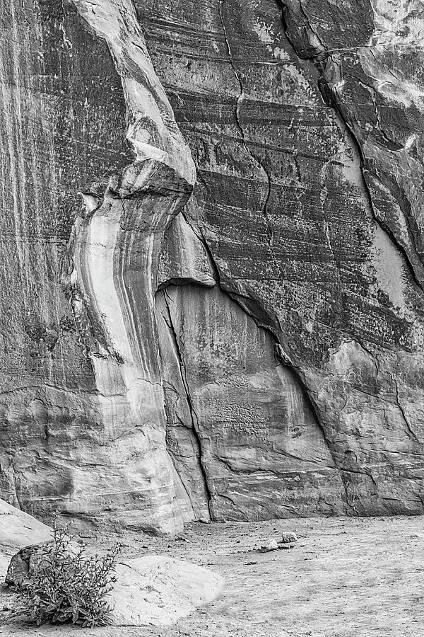 Mounement Valley Rock Formations IV BW  BW Photograph by Susan Candelario