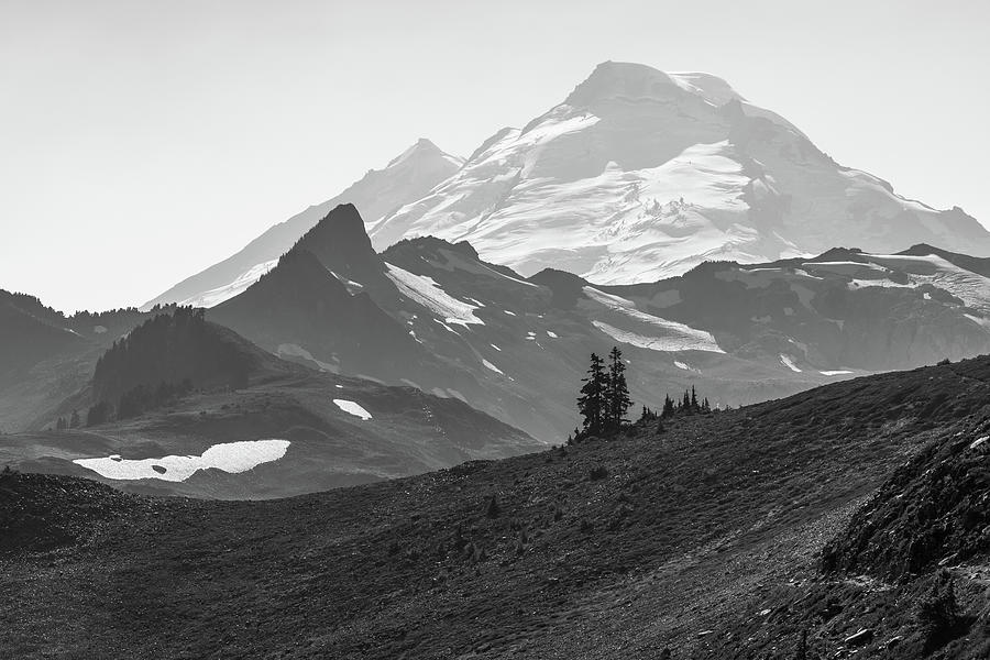 Mount Baker and Coleman Pinnacle Photograph by Alexander Kunz