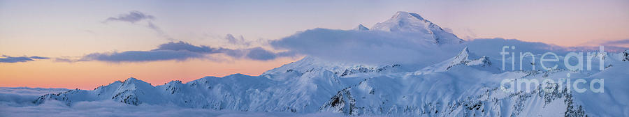 Mount Baker Snowscape From Artists Point Photograph