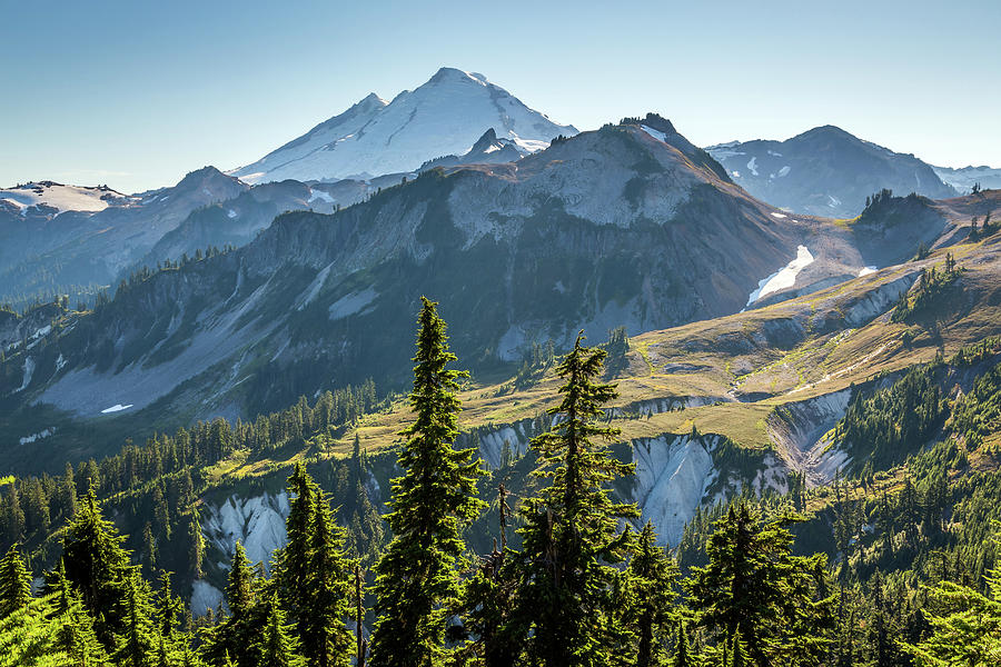 Mount Baker Summer hike Photograph by Pierre Leclerc Photography