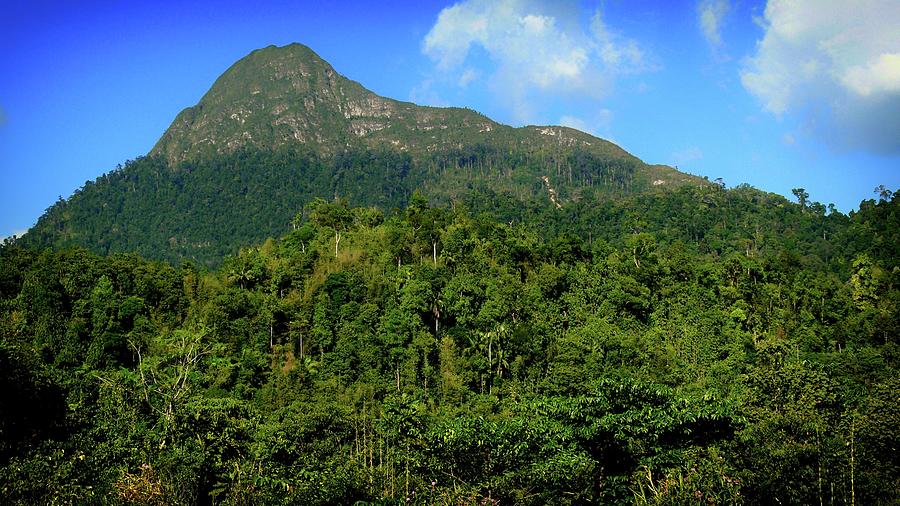 Mount Baling Photograph by Robert Bociaga