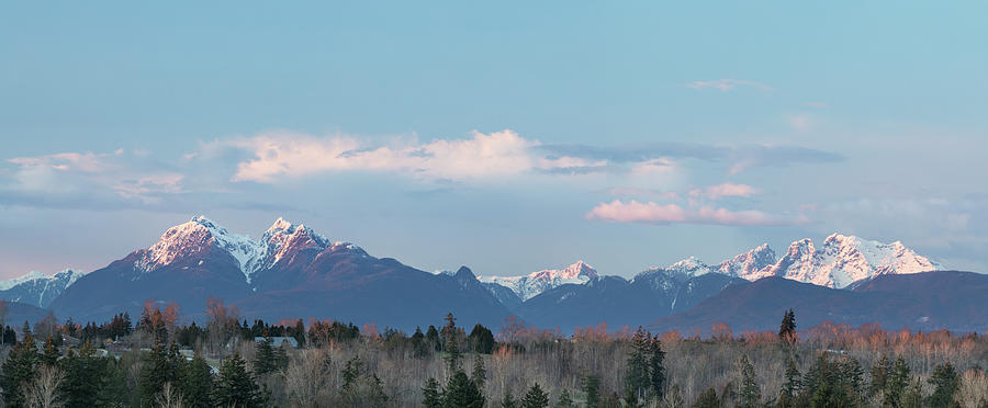 Mount Blanshard and Mount Robie Reid Photograph by Michael Russell