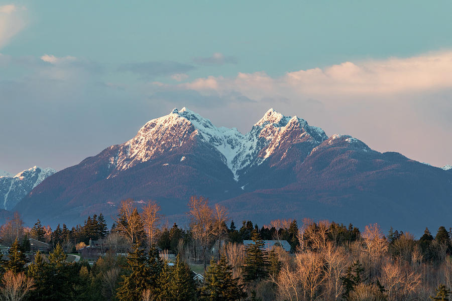 Mount Blanshard from south Langley Photograph by Michael Russell