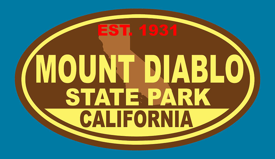 Mount Diablo State Park California Digital Art by Keith Webber Jr