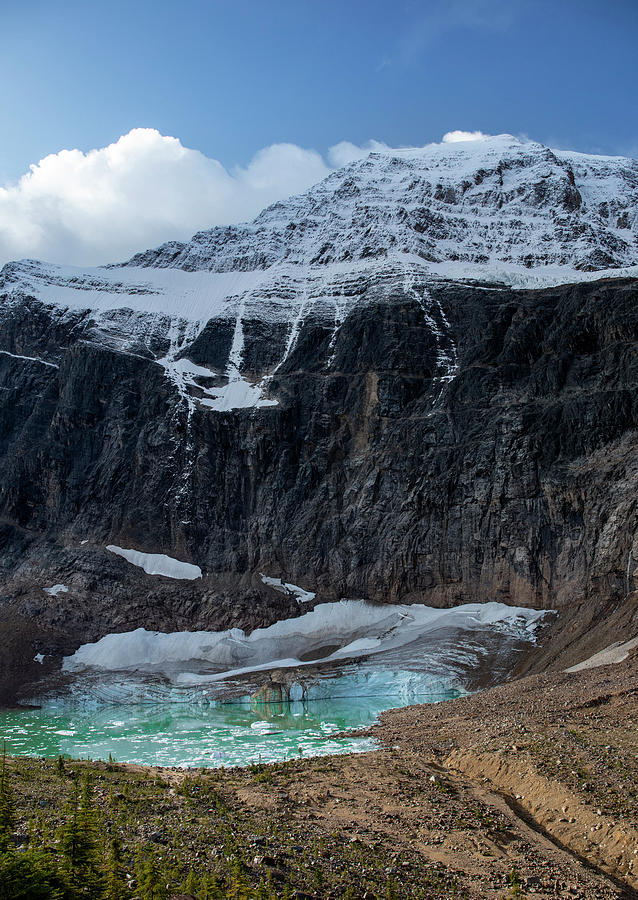 Mount Edith Glacial Water Photograph by Dan Sproul