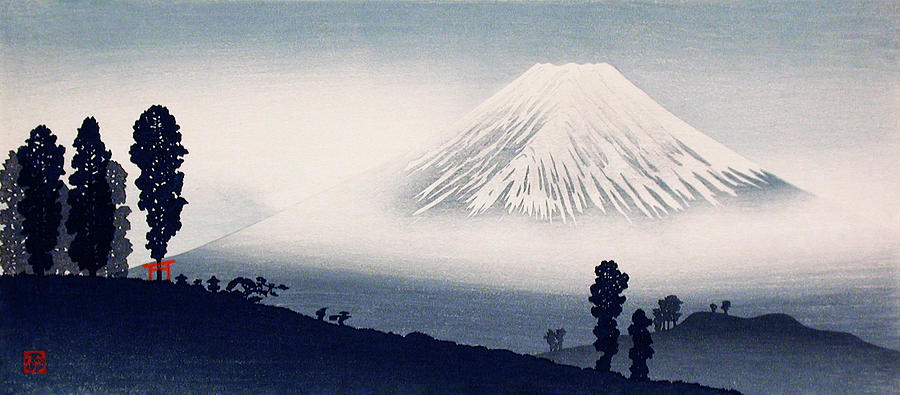 Mount Fuji Painting by Hiroaki Takahashi