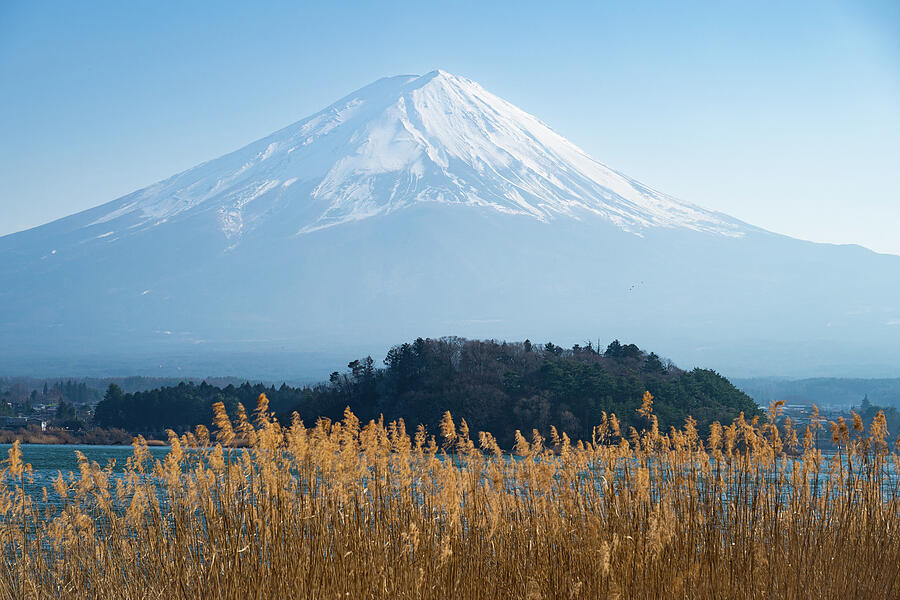 Mount Fuji - Serenity at Kawaguchiko Lake Photograph by Matthias Hauser Mount Fuji - Serenity at Kawaguchiko Lake Photograph by Matthias Hauser