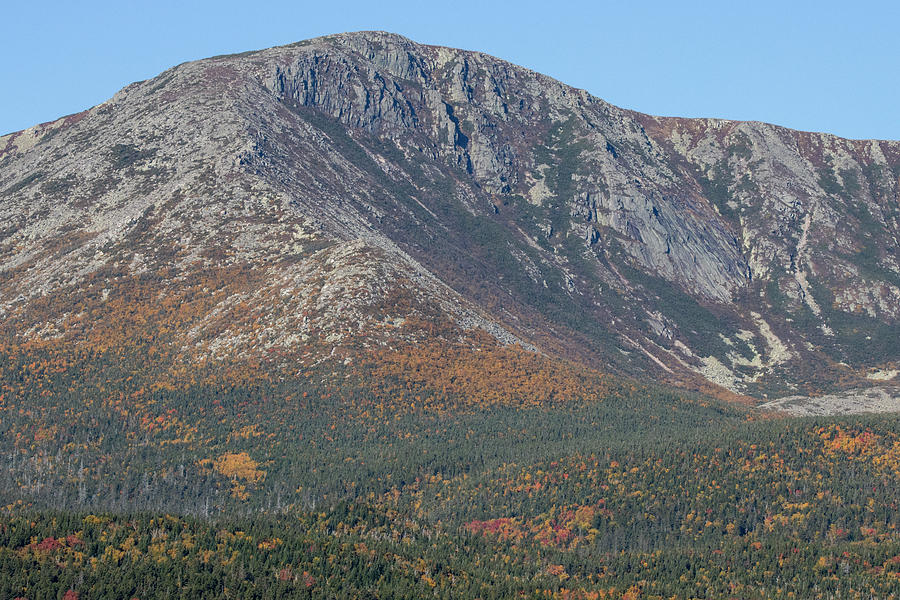 Mount Kathahdin In Fall Photograph by Dan Sproul