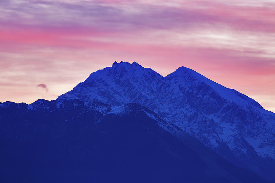 Mount Kocna at sunrise Photograph by Ian Middleton