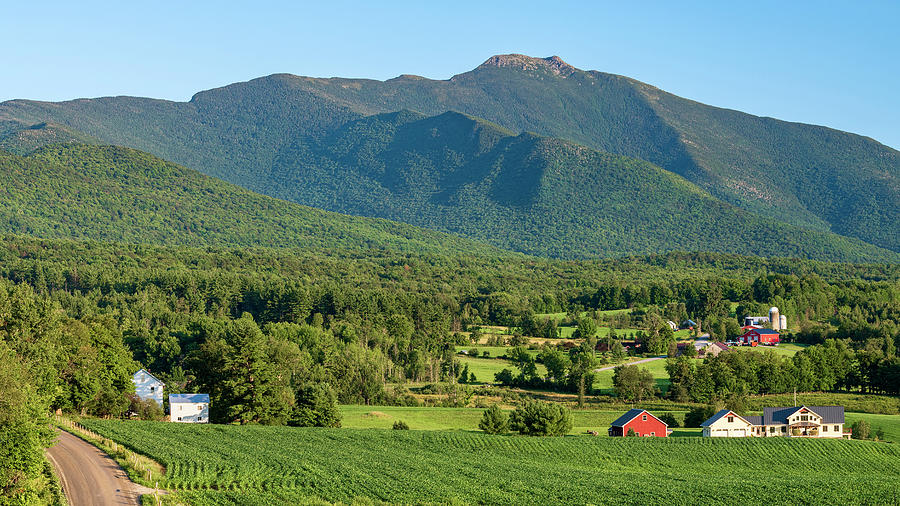 Mount Mansfield Countryside View 2 Photograph by Alan L Graham