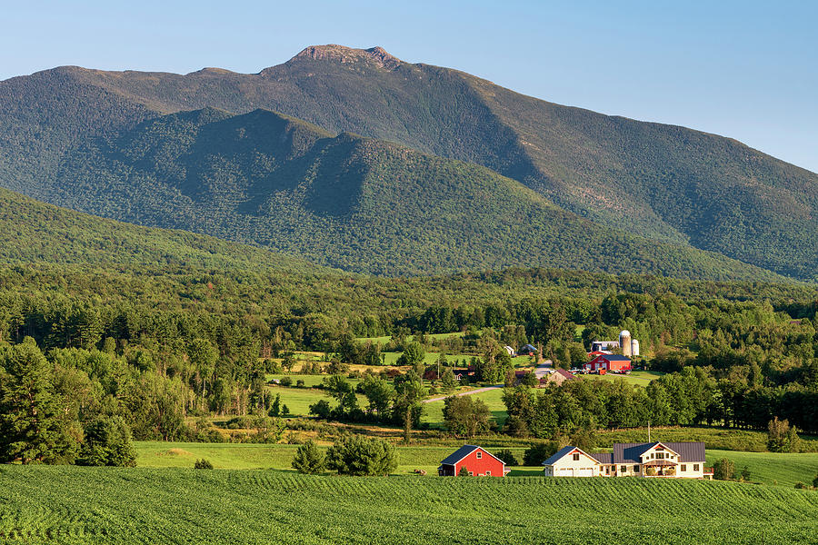 Mount Mansfield Countryside View Photograph by Alan L Graham