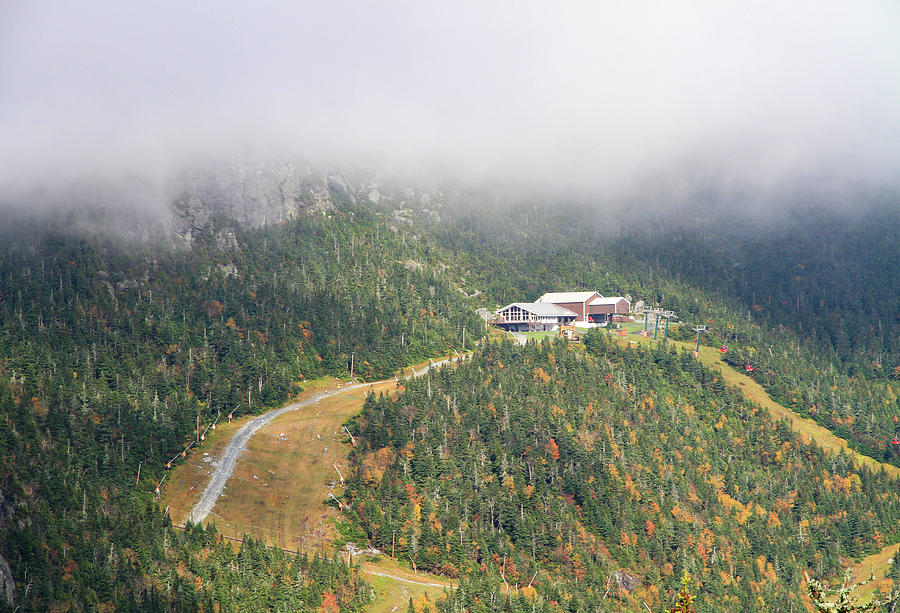 Mount Mansfield Photograph - Mount Mansfield In The Clouds by Dan Sproul