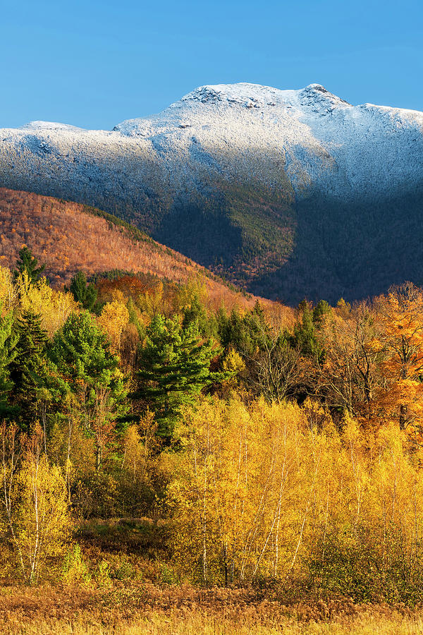 Mount Mansfield November View Photograph by Alan L Graham