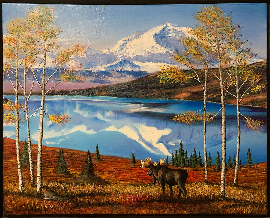 Mount McKinley Denali National Park Painting by Joel Phillips - Fine ...