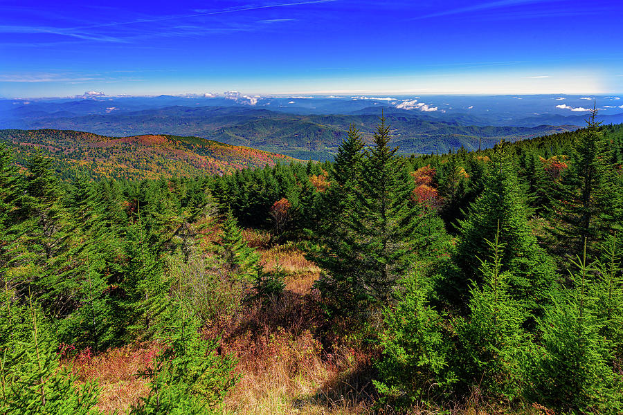 Mount Mitchell View  -  viewatmtmitchell210992 Photograph by Frank J Benz