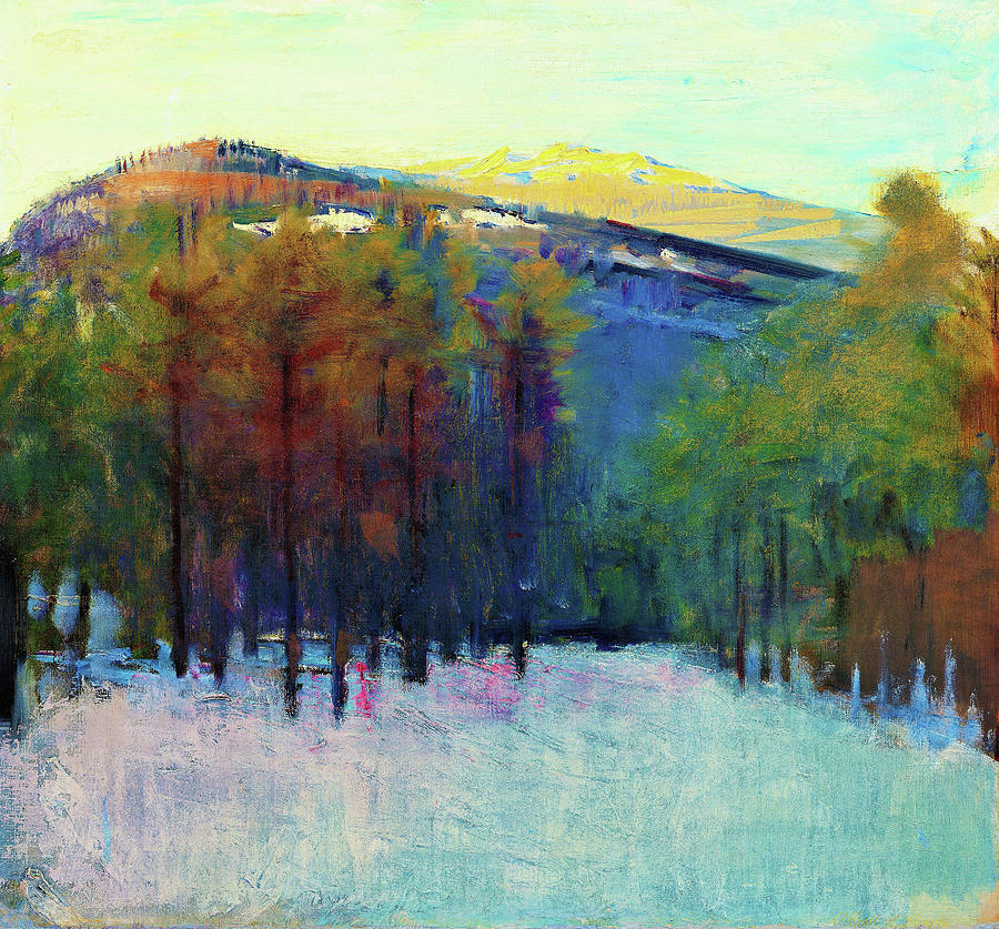 Abbott Handerson Thayer Painting - Mount Monadnock - Digital Remastered Edition by Abbott Handerson Thayer