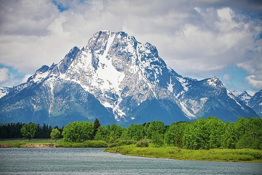 Mount Moran Photograph by Jon Snyder
