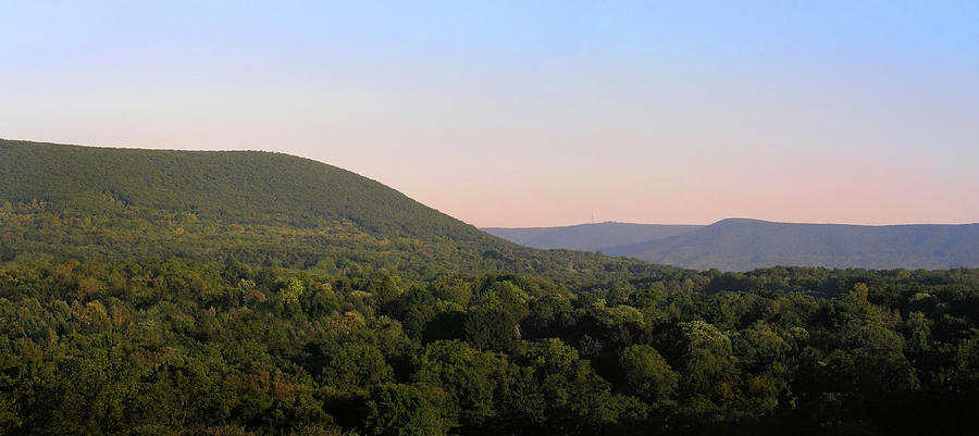 Mount Nittany at dusk Photograph by William Ames