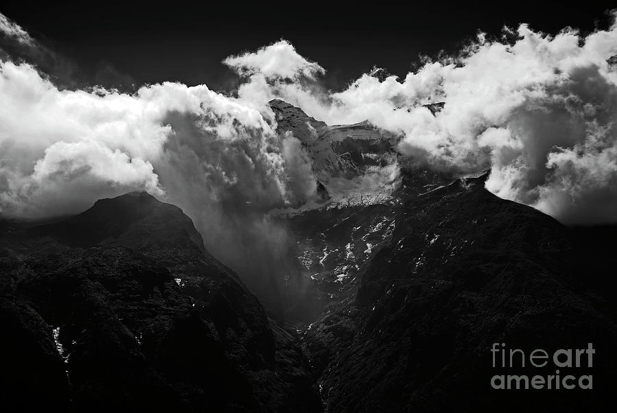 Mount Nup La Everest Himalaya Nepal Photograph