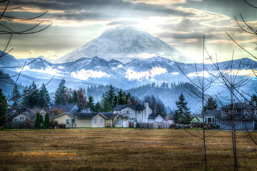Mount Rainier Photograph by Spencer McDonald