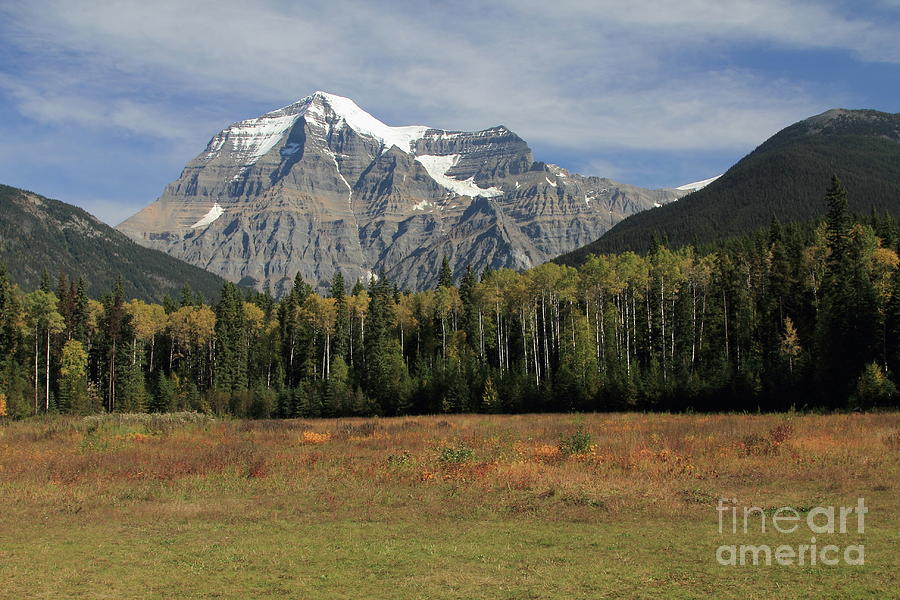 Nature Photograph - Mount Robson by Eva Lechner
