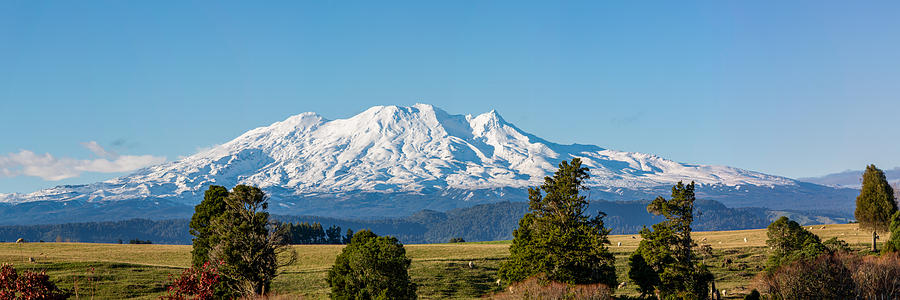 Mount Ruapehu Photograph by Bj S