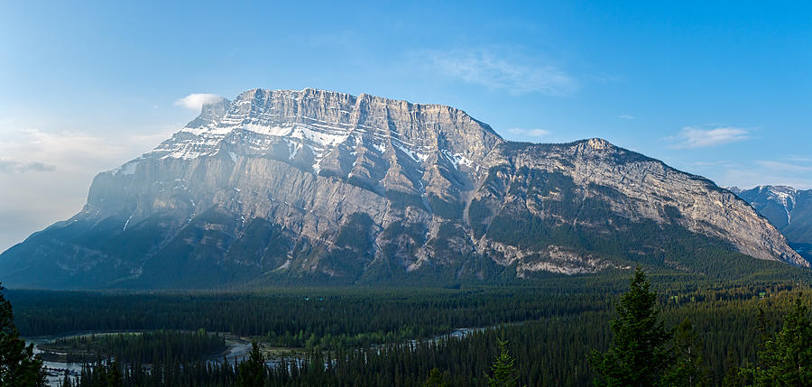 Mount Rundle, Banff, Alberta, Canada Photograph by Rick Deacon