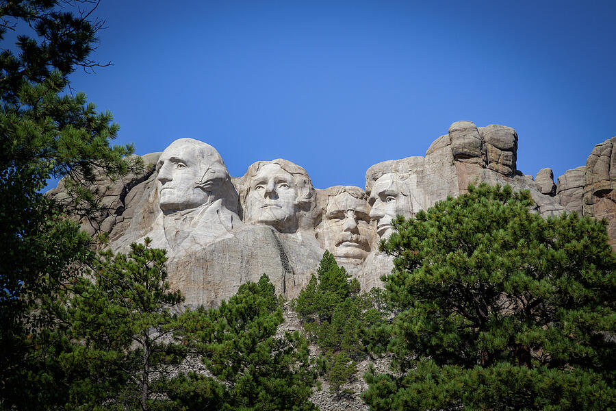 Mount Rushmore National Memorial Photograph - Mount Rushmore 10 by Cindy Robinson
