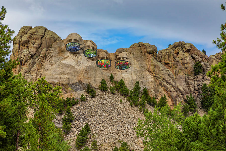 Mount Rushmore 2020 Photograph by Lorraine Baum