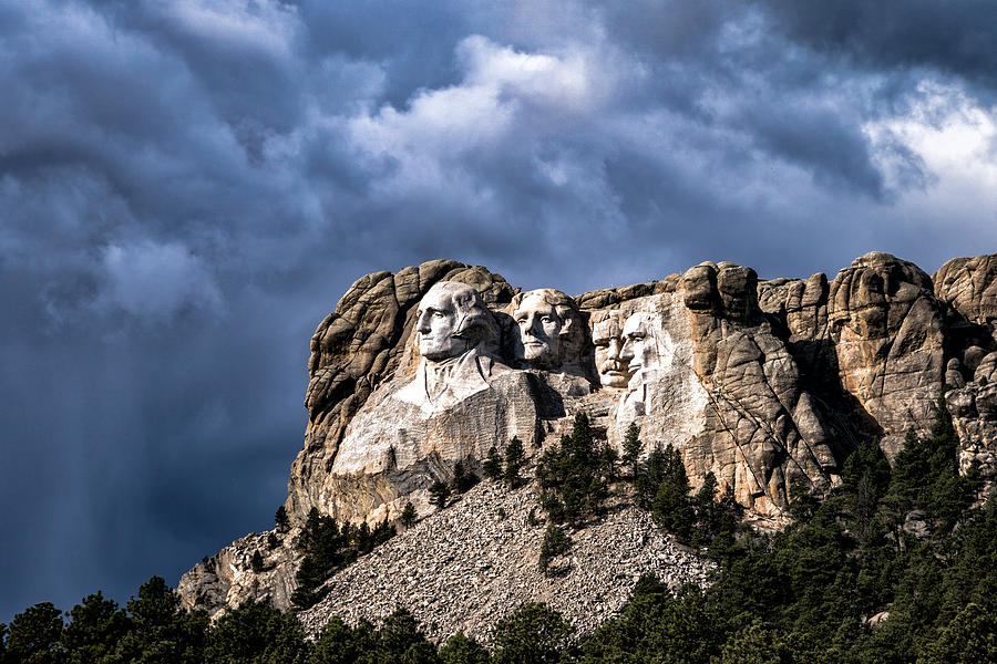 Mount Rushmore Photograph by Brent Clark Photography