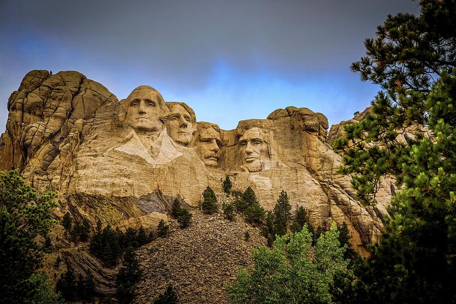 Rushmore Photograph - Mount Rushmore by Brian Venghous