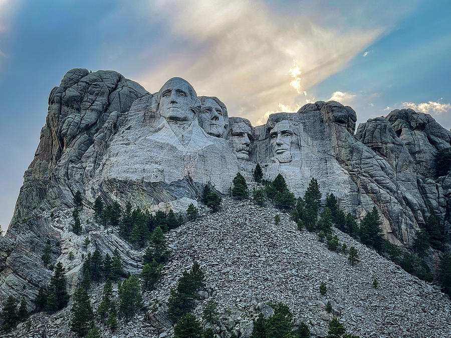 Mount Rushmore Photograph by George Buxbaum