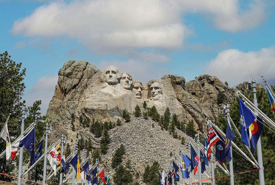 Mount Rushmore National Monument Photograph by Dan Sproul
