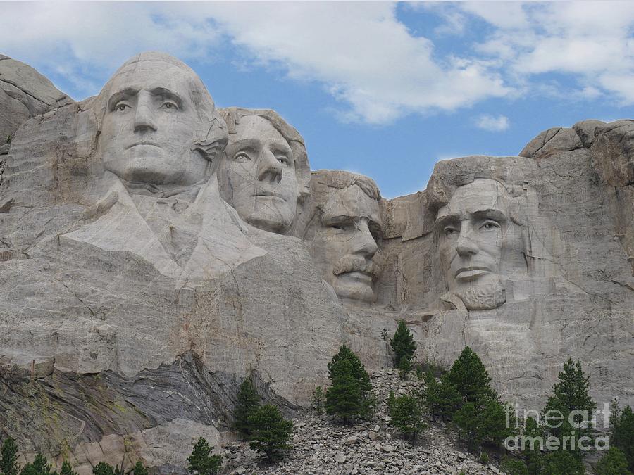 Rushmore Photograph - Mount Rushmore by On da Raks