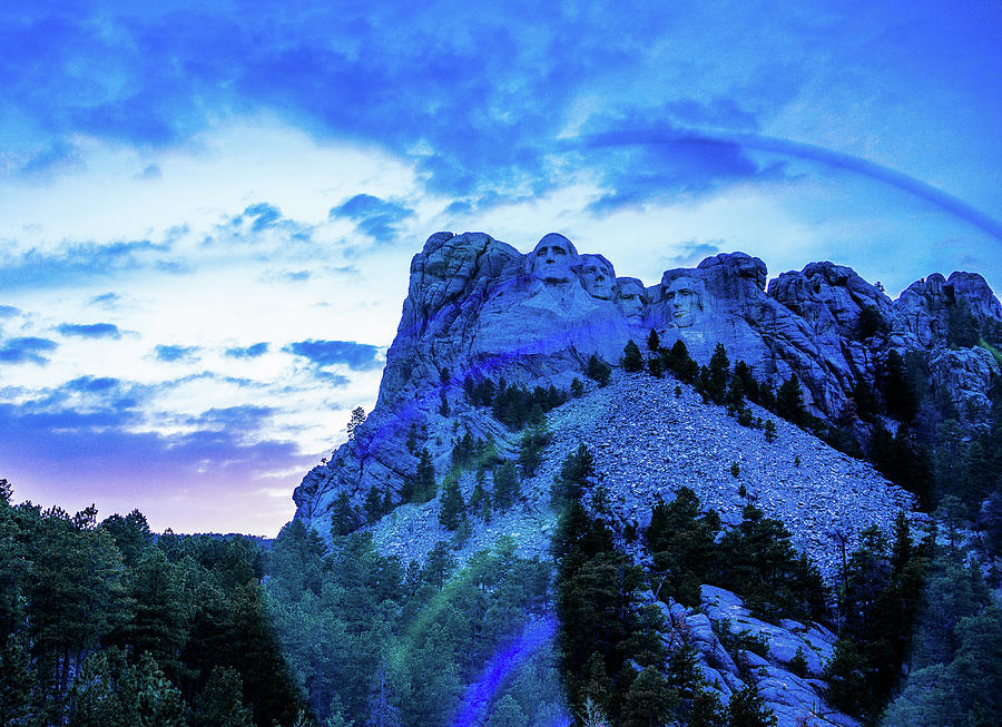 Mount Rushmore  Photograph by Peggy McCormick