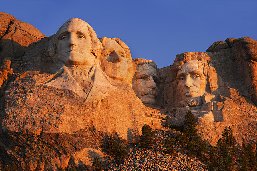 Mount Rushmore Photograph by Tetra Images