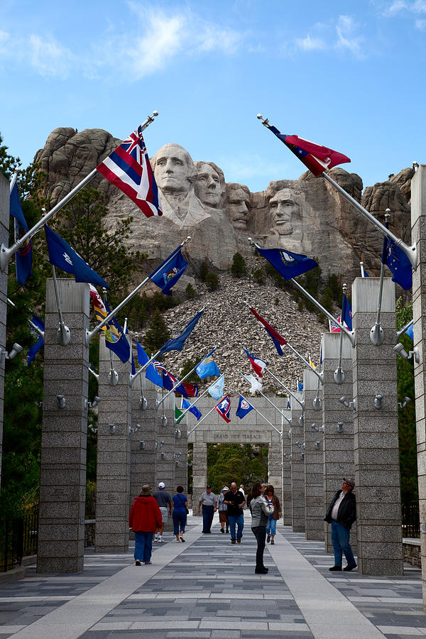 Mount Rushmore Visitor Center Photograph by Terryfic3D
