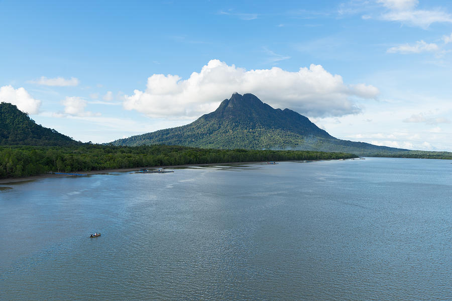 Mount Santubong in Sarawak Photograph by Shaifulzamri