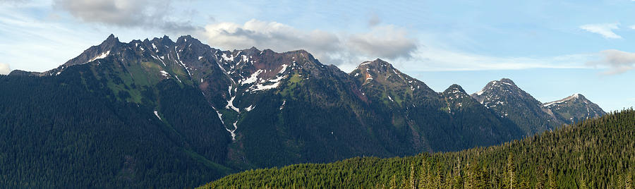 Mount Sefrit and Nookack Ridge Photograph by Michael Russell