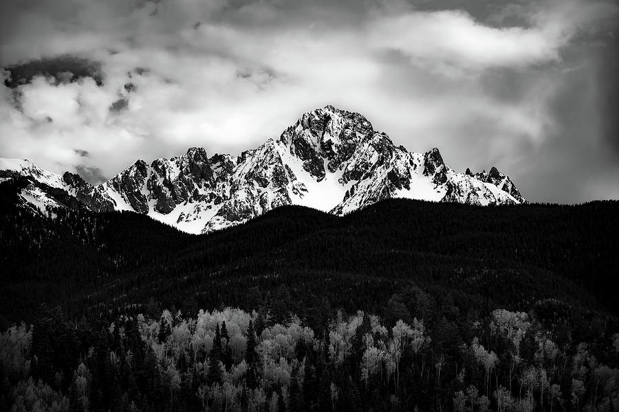 Mount Sneffels in Spring Photograph by The Forests Edge Photography - Diane Sandoval