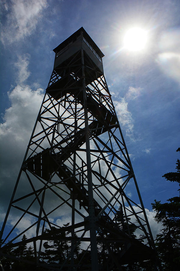 Mount Stratton Fire Tower Photograph by Raymond Salani III